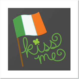 Kiss Me (Irish) Posters and Art